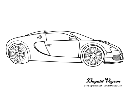 Cars-coloring-page-Bugatti-Veyron2-Letmecolor-550