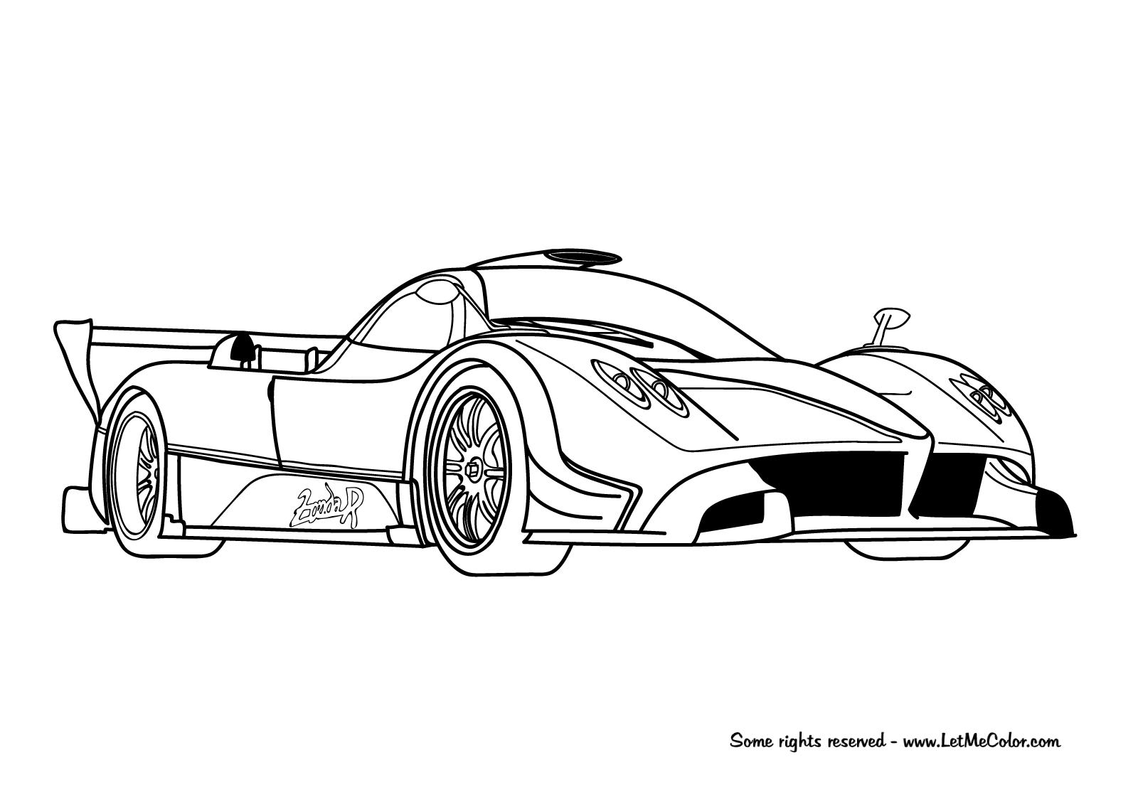 bugatti veyron super sport coloring pages